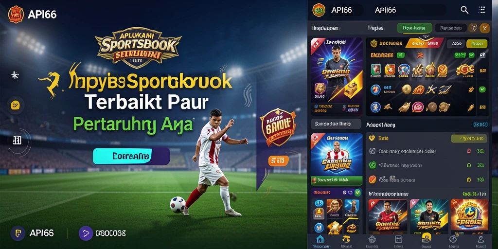Tampilan antarmuka intuitif saat bertaruh di API66.