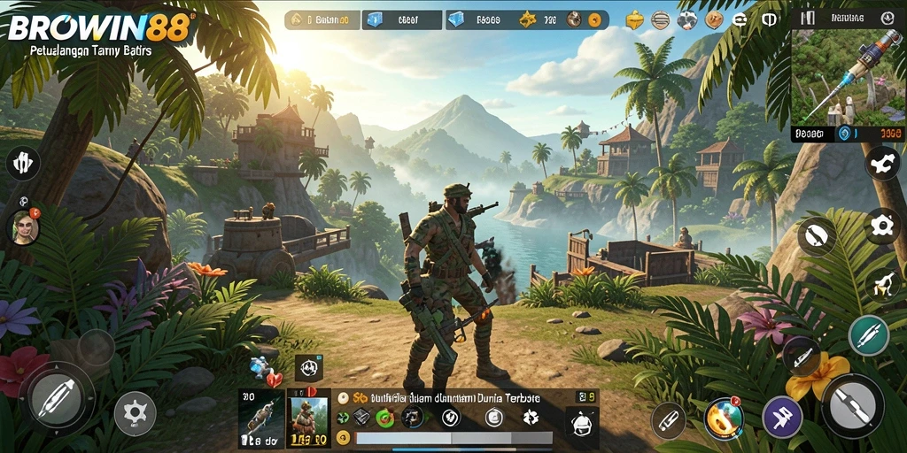 Gameplay BROWIN88 dengan eksplorasi dunia terbuka yang memukau.