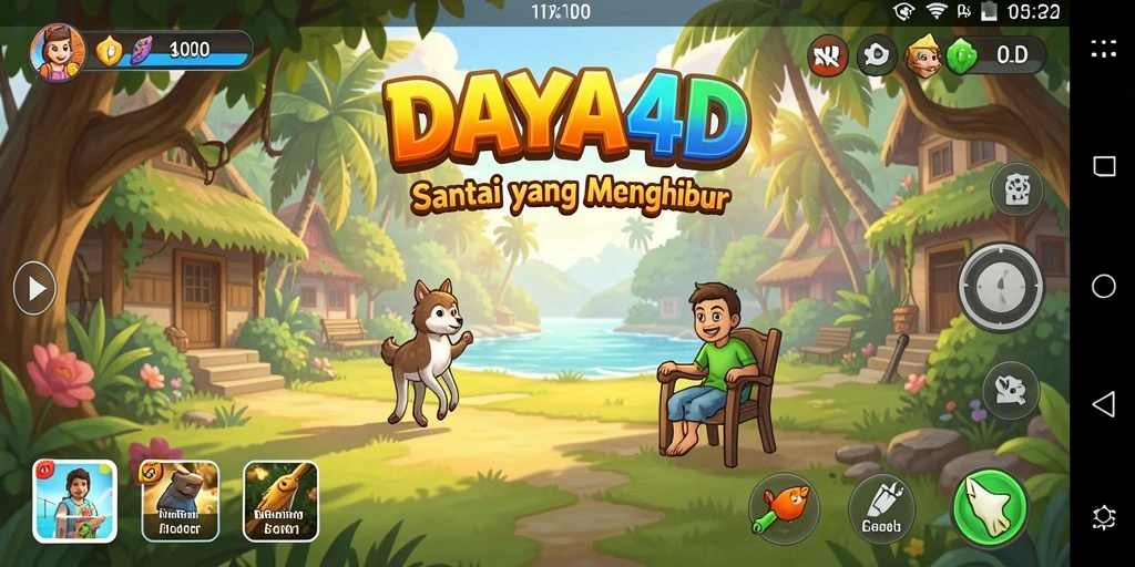 Tampilan gameplay DAYA4D yang seru dan mengasyikkan.
