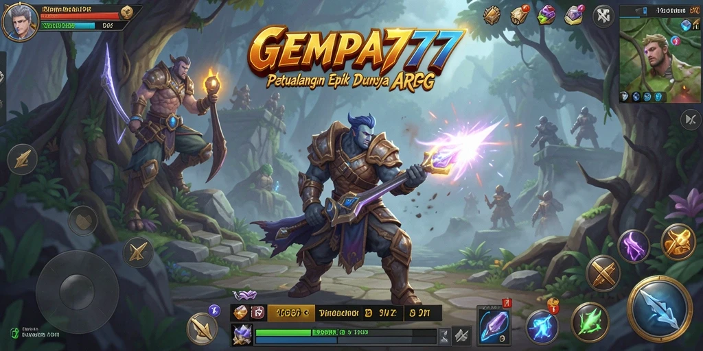 Screenshot menunjukkan aksi pura-pura di dunia GEMPA777 yang menegangkan.