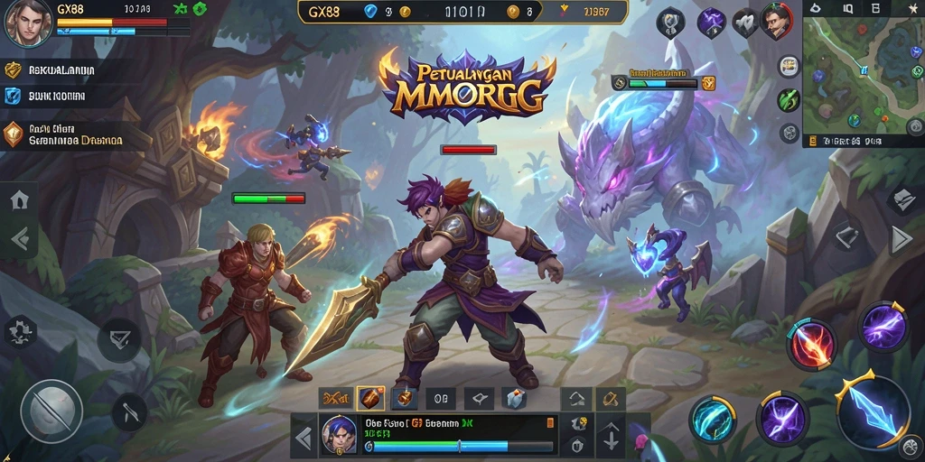 Screenshot gameplay GX88 menampilkan petualangan yang seru dan grafis yang memukau.