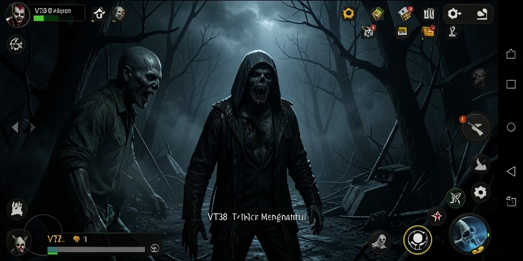 Gameplay menakutkan di dunia penuh kegelapan.