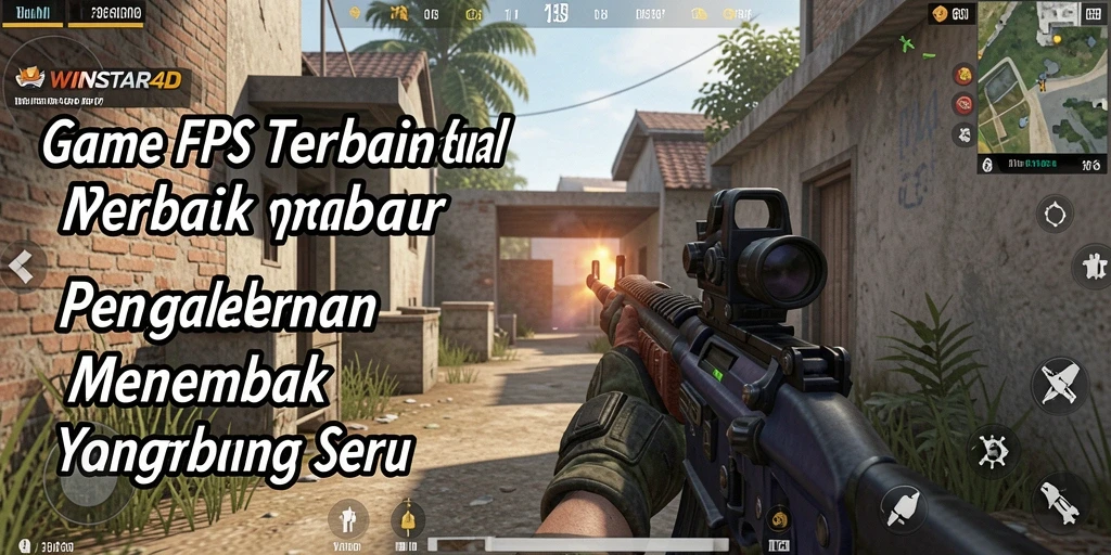 Gameplay mendebarkan di WINSTAR4D dengan aksi menembak yang cepat.