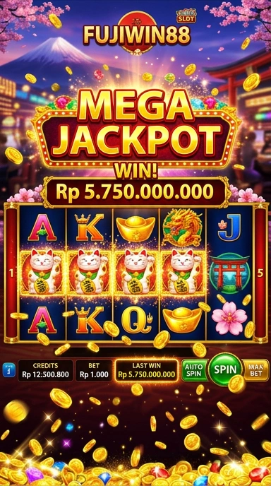 Tampilan aplikasi fujiwin88 di layar utama ponsel.
